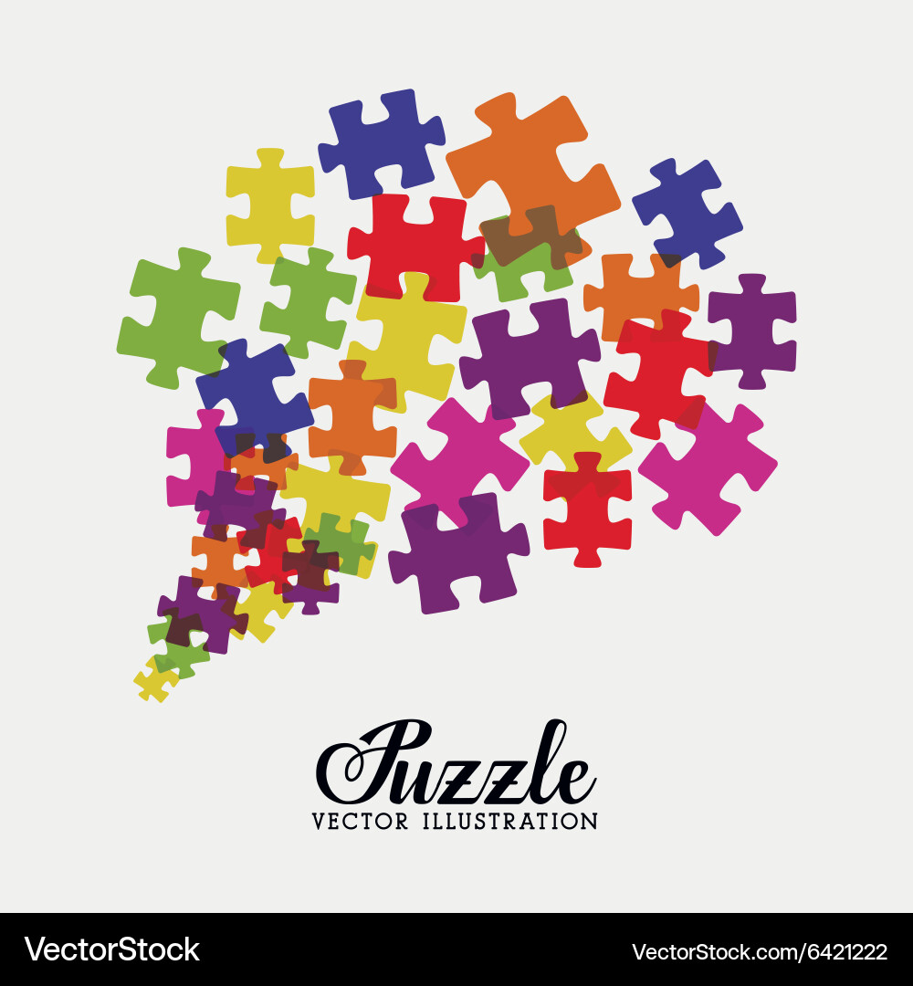 Puzzle Solution Concepts vector image