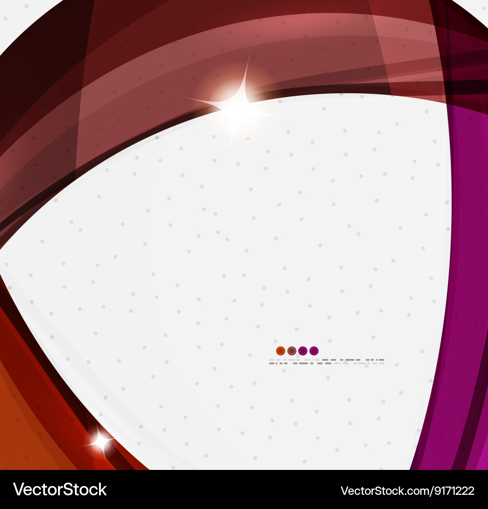 Smooth wave line abstract background Vector Image