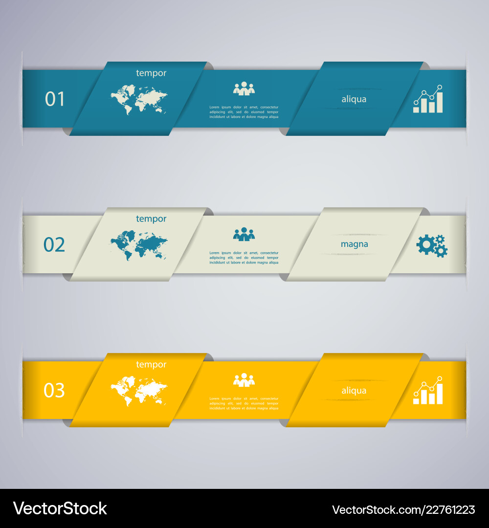 Abstract clean web banner design template Abstract clean web banner design template vector image