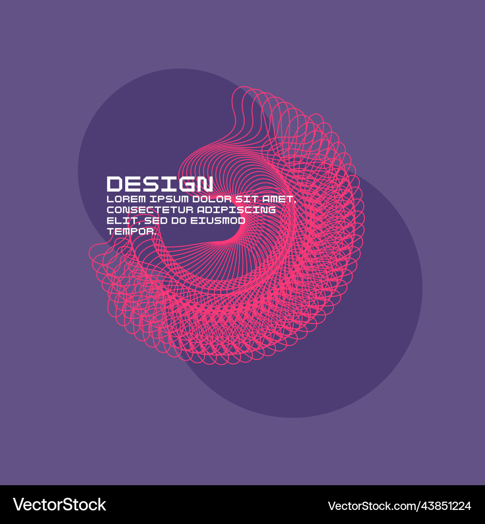 Abstract background with dynamic waves Abstract background with dynamic waves Vector Image