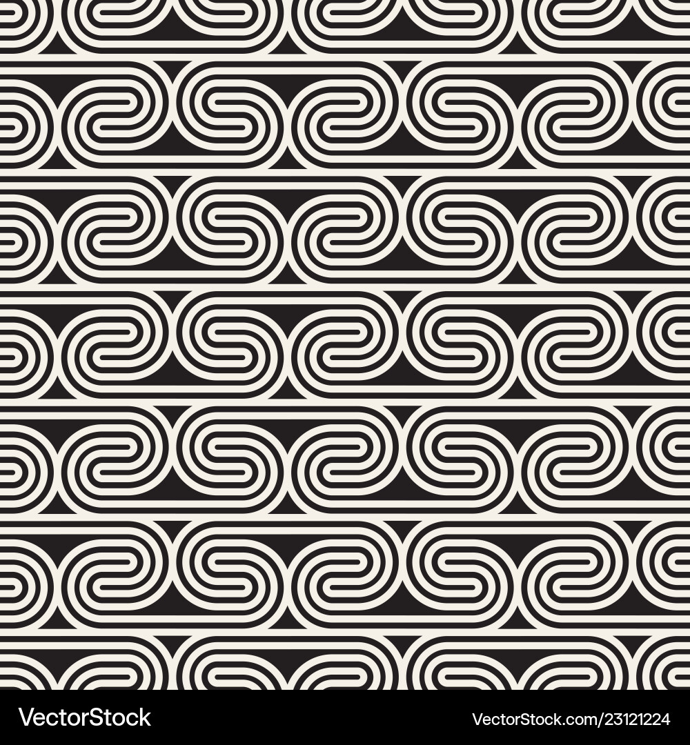 Abstract Mosaic Line Pattern Vector Image