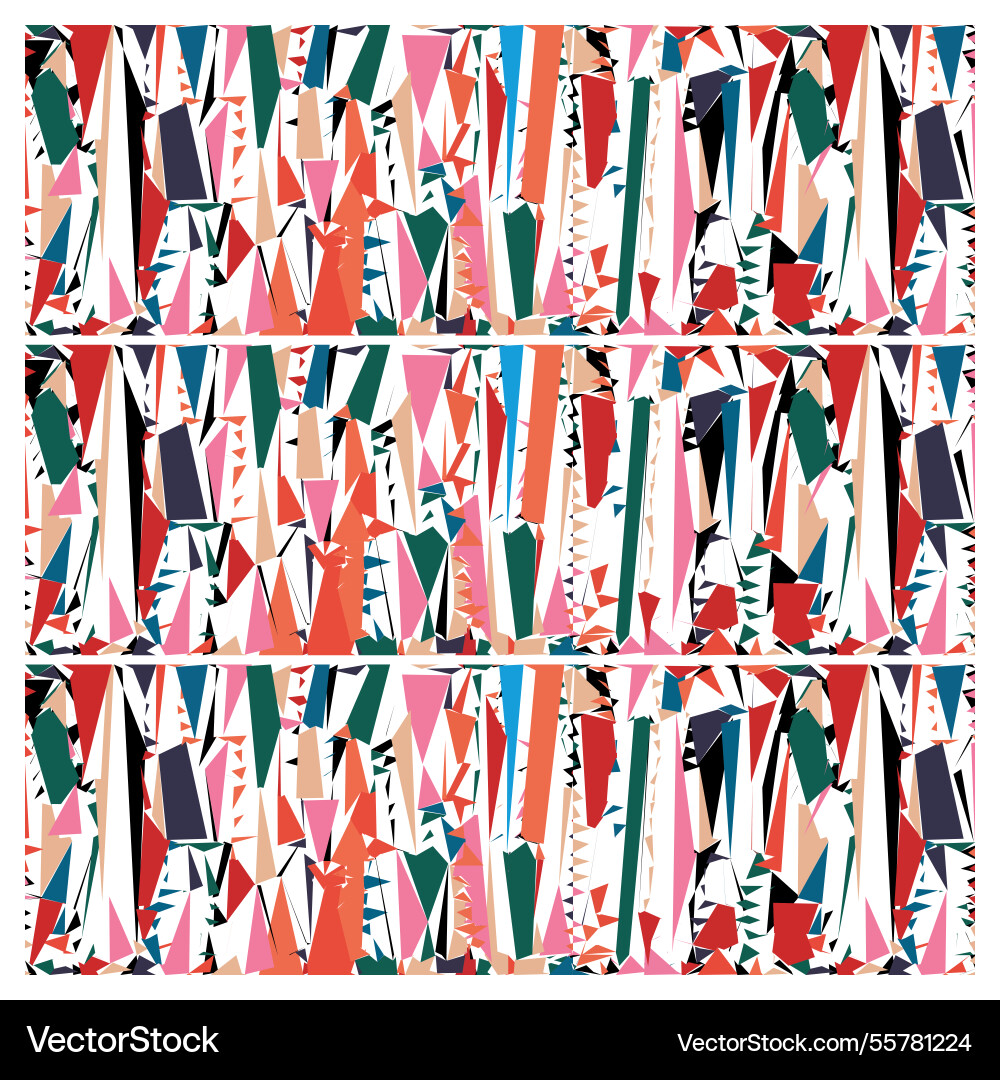 Abstract seamless textured print pattern Vector Image