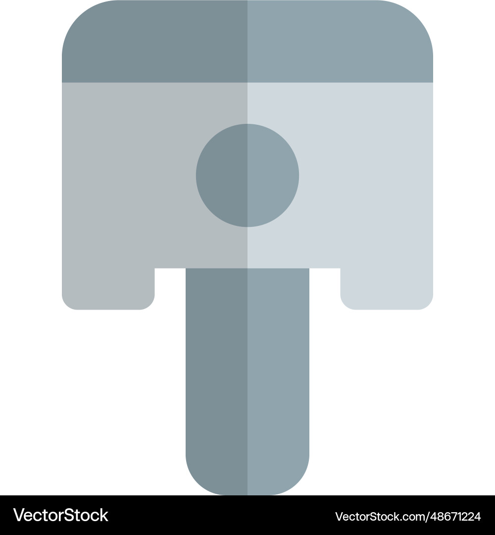 Piston device utilized in conversion of pressure vector image