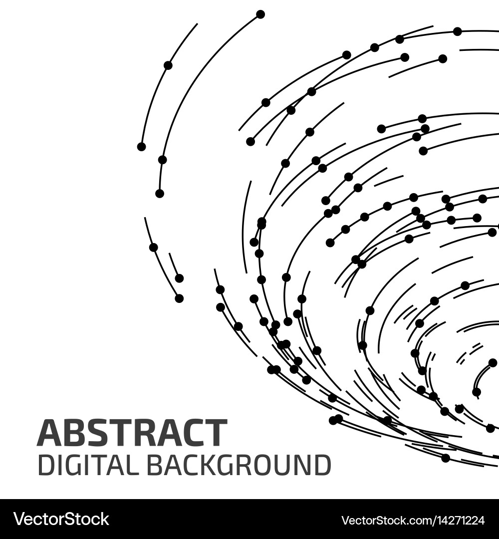 Technology background abstract digital connection vector image