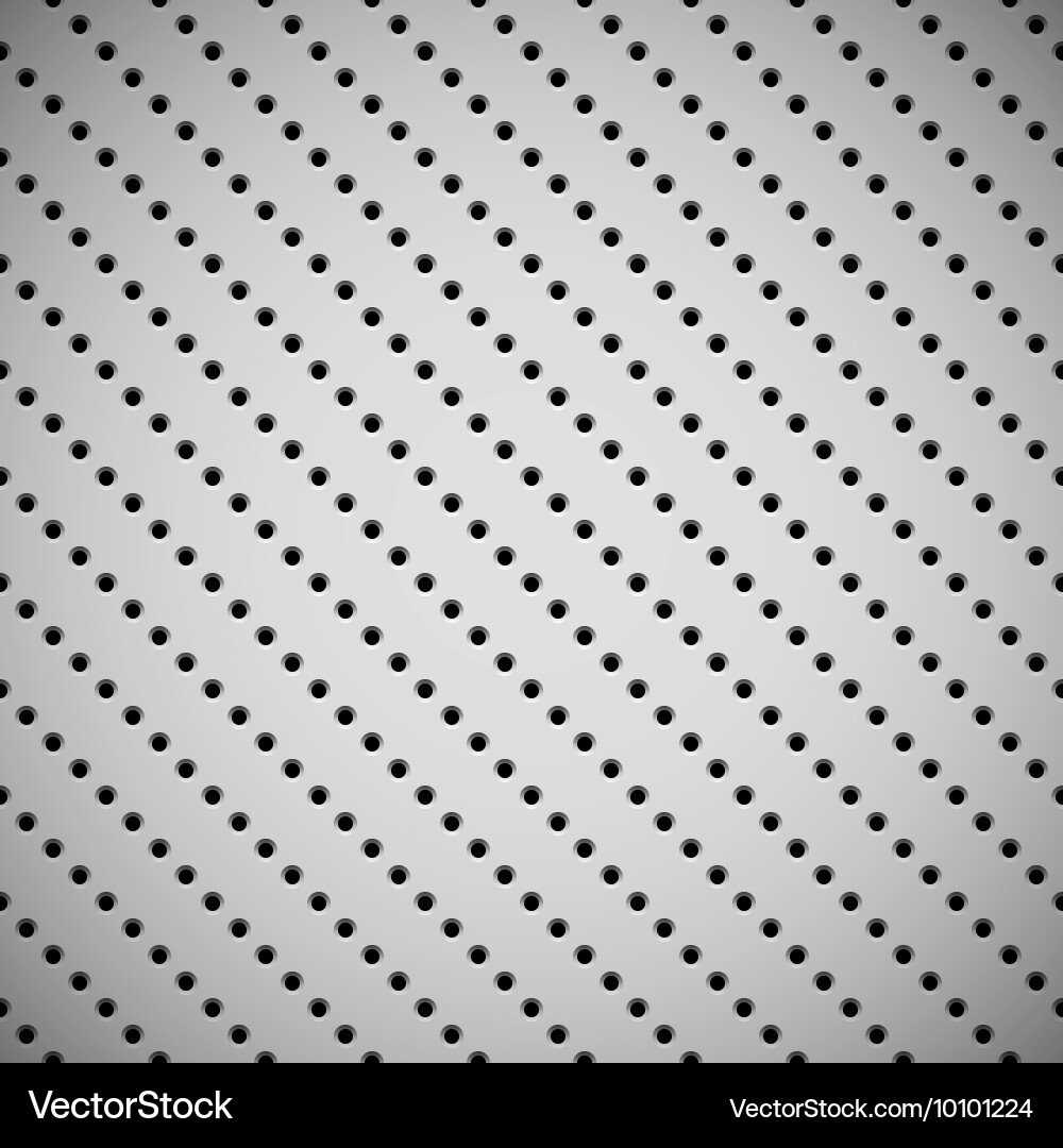 White background with perforated pattern Vector Image