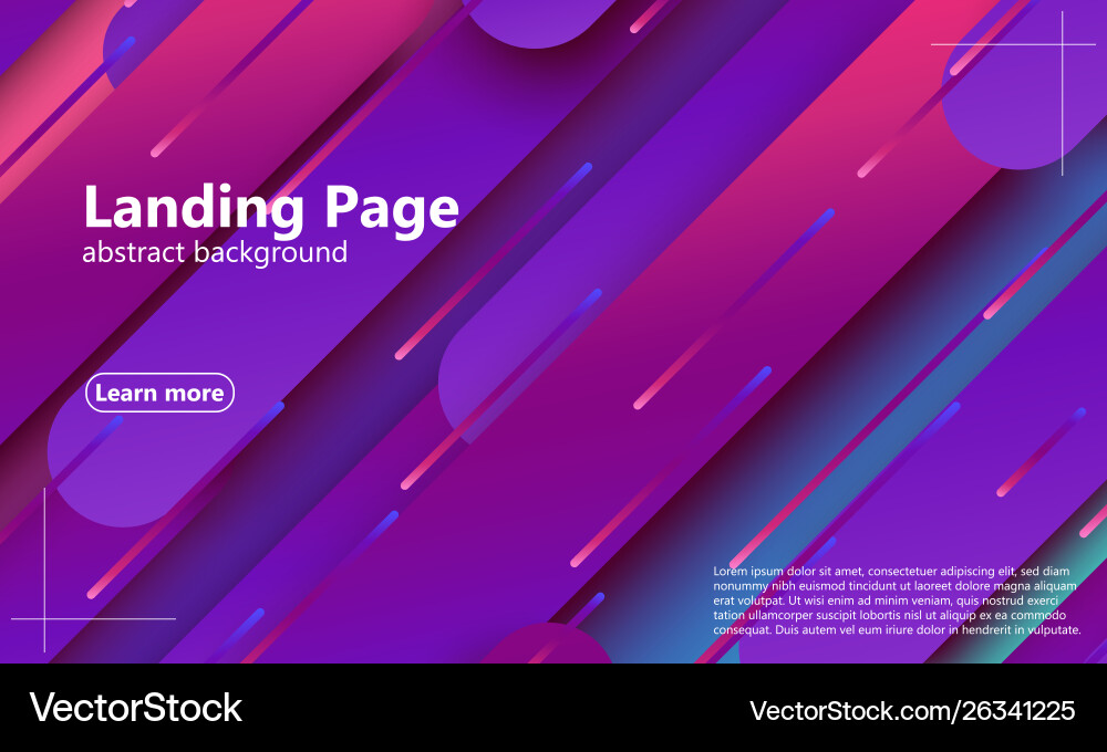 Abstract design color vector image