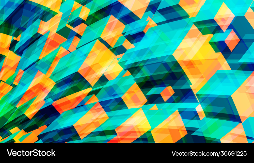 Abstract multicolor geometric background Abstract multicolor geometric background vector image