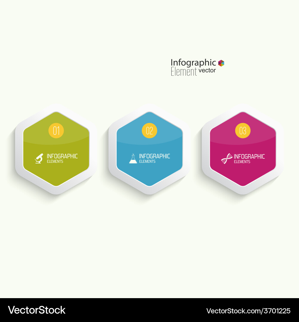 Comparative chart with templates for presentation Vector Image