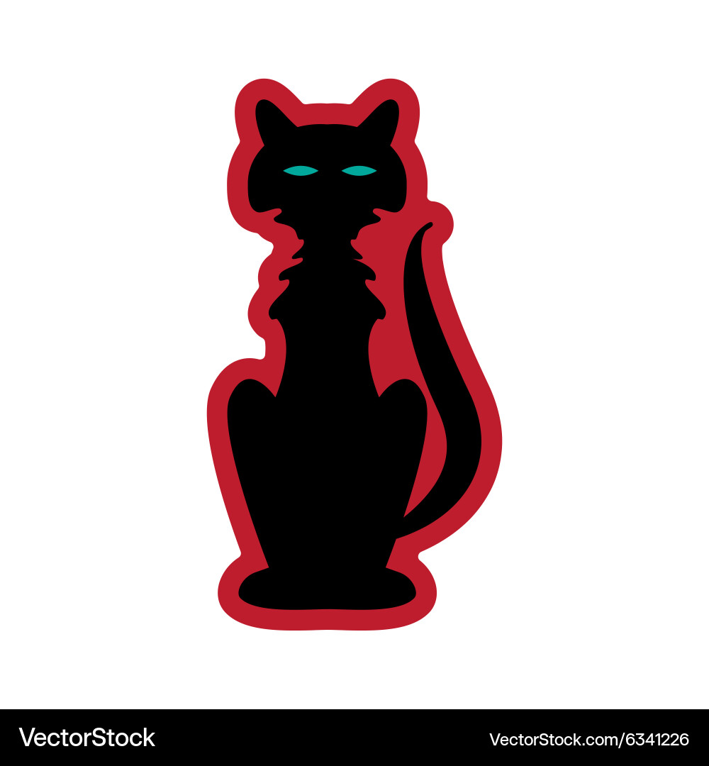 Flat with shadow icon and mobile application vector image