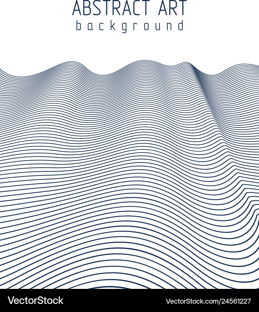 Abstract background with wavy lines pattern Abstract background with wavy lines pattern vector image