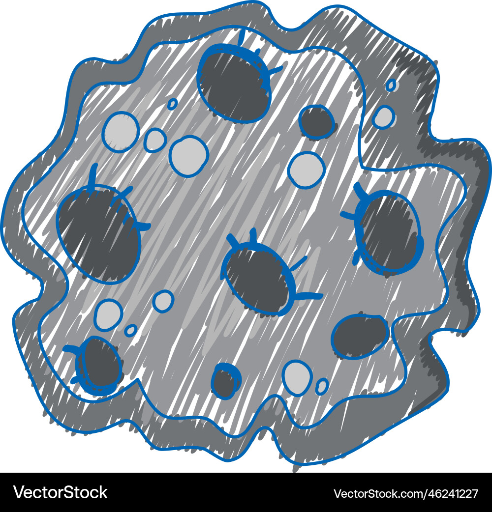 Comet Bleistift Farbe kind scribble style Comet Bleistift Farbe kind scribble style vektorbild