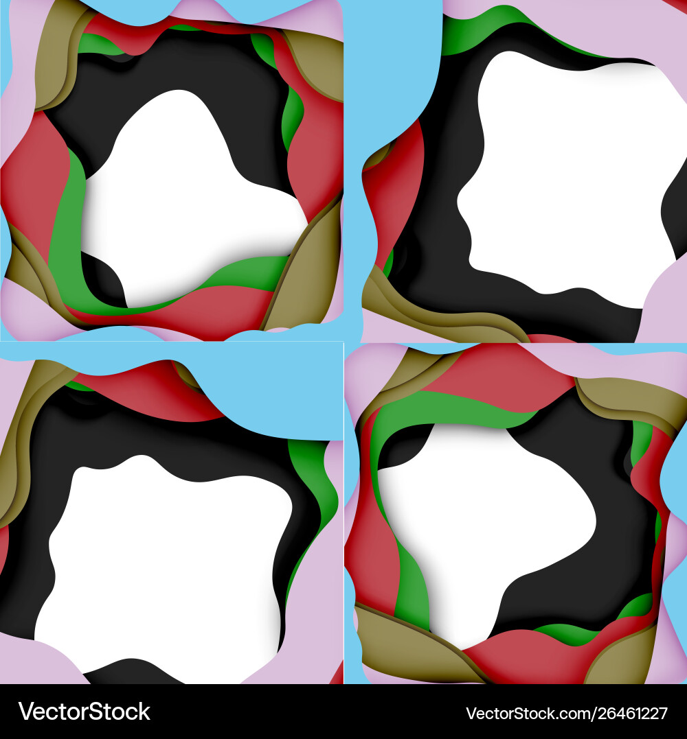 Decorative background abstract web Vector Image