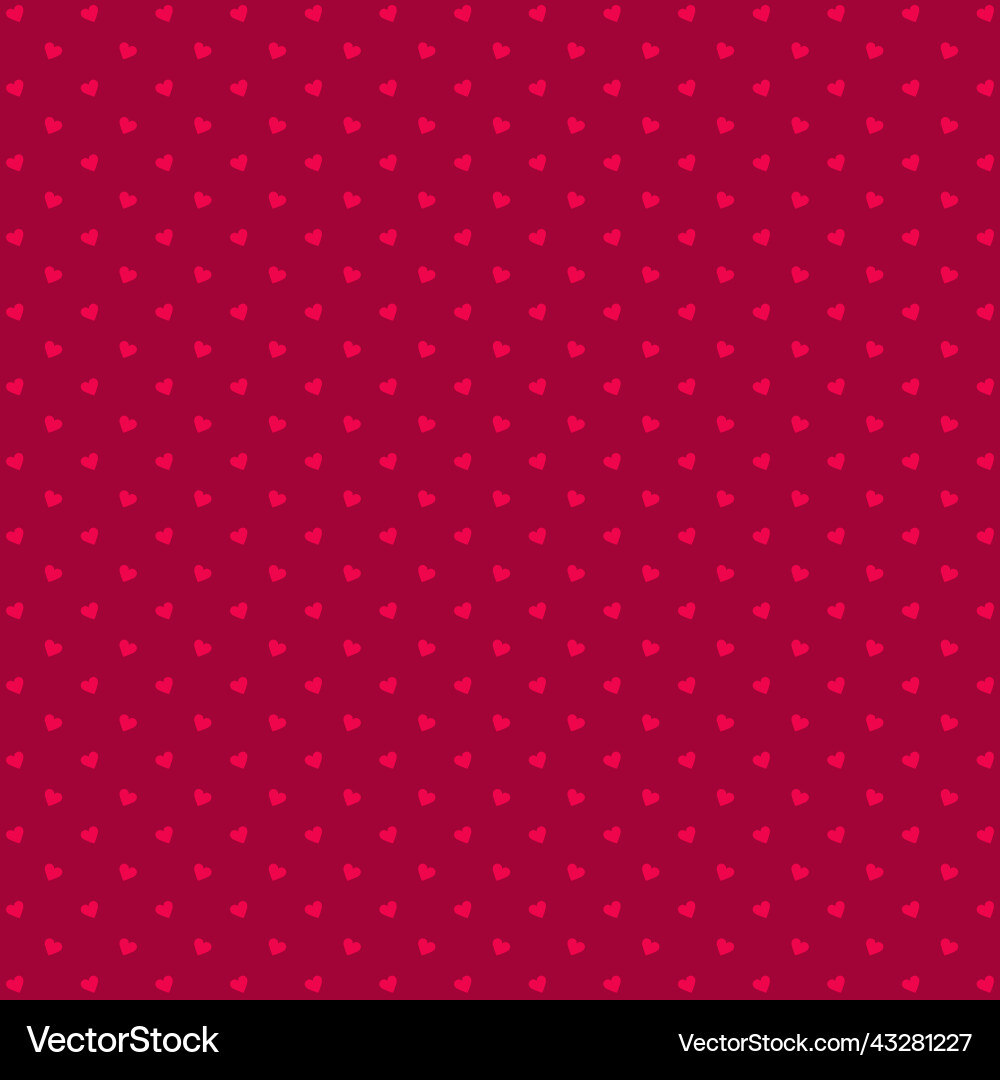 Heart pattern Heart pattern vector image