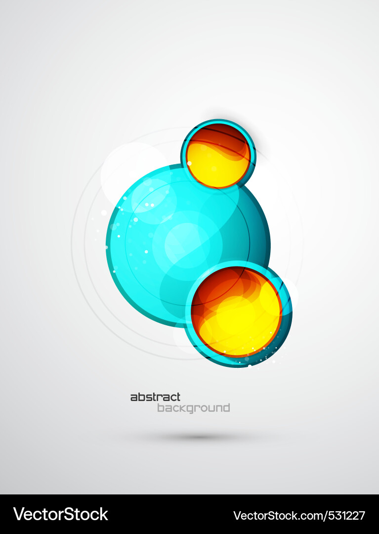 Techno element Vector Image