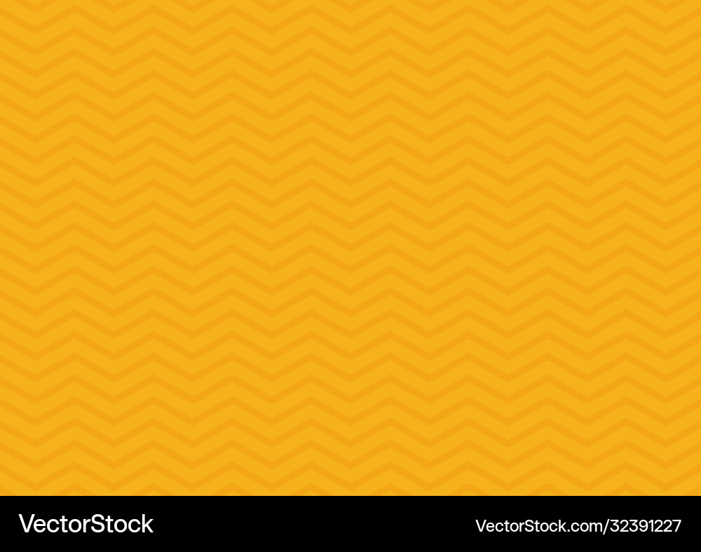 Yellow Zigzag Pattern vector image