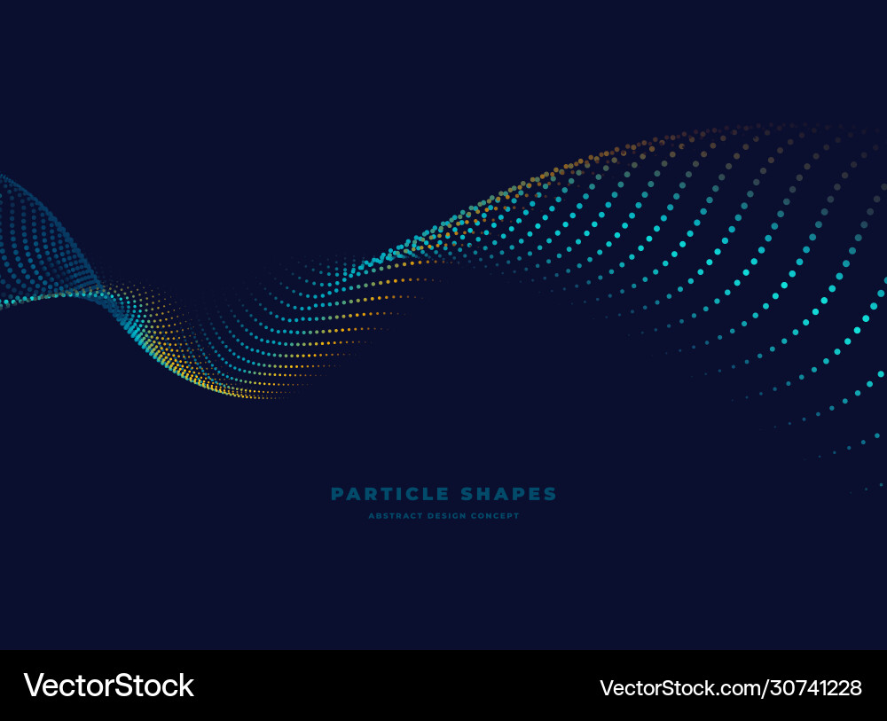 Abstract Particle Wave vector image