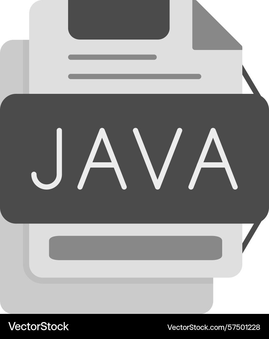 Java icon vector image