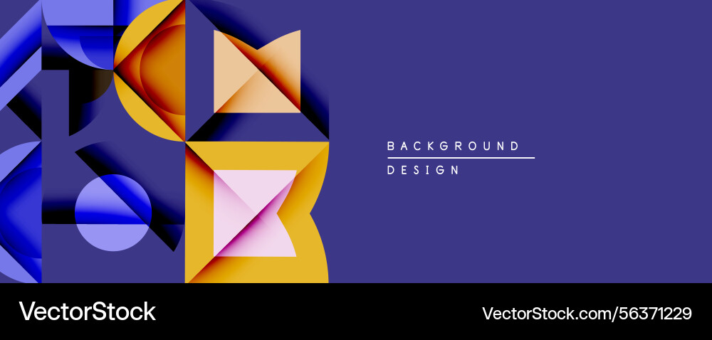 Abstract geometric shapes overlap creating Abstract geometric shapes overlap creating vector image