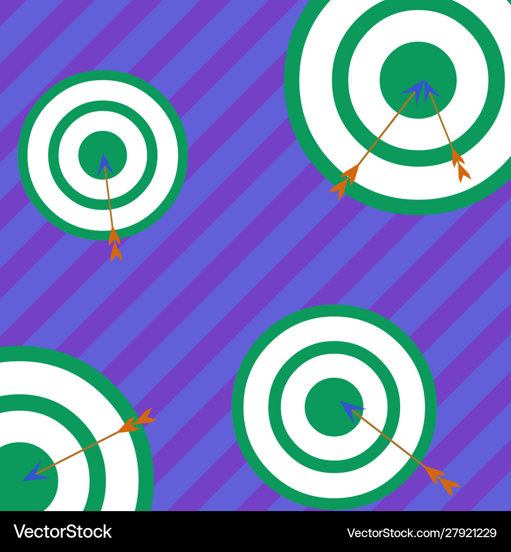 Arrow and target inside asymmetrical shaped form Arrow and target inside asymmetrical shaped form vector image