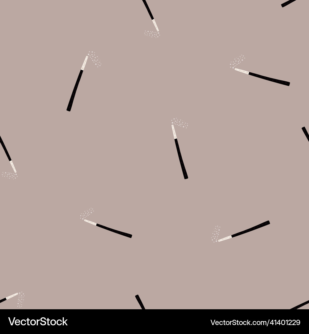 Magic wand seamless pattern background Vector Image