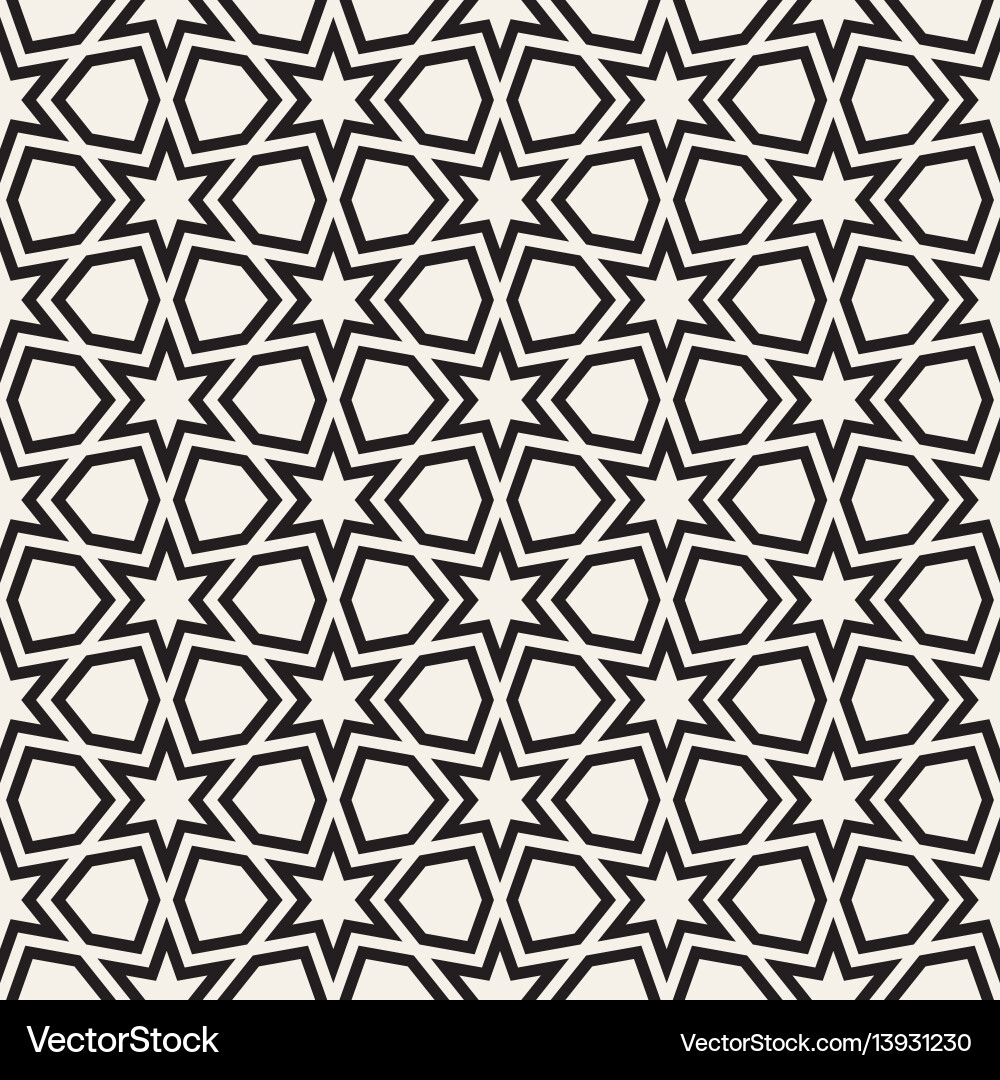 Abstract Geometric Grid Pattern vector image