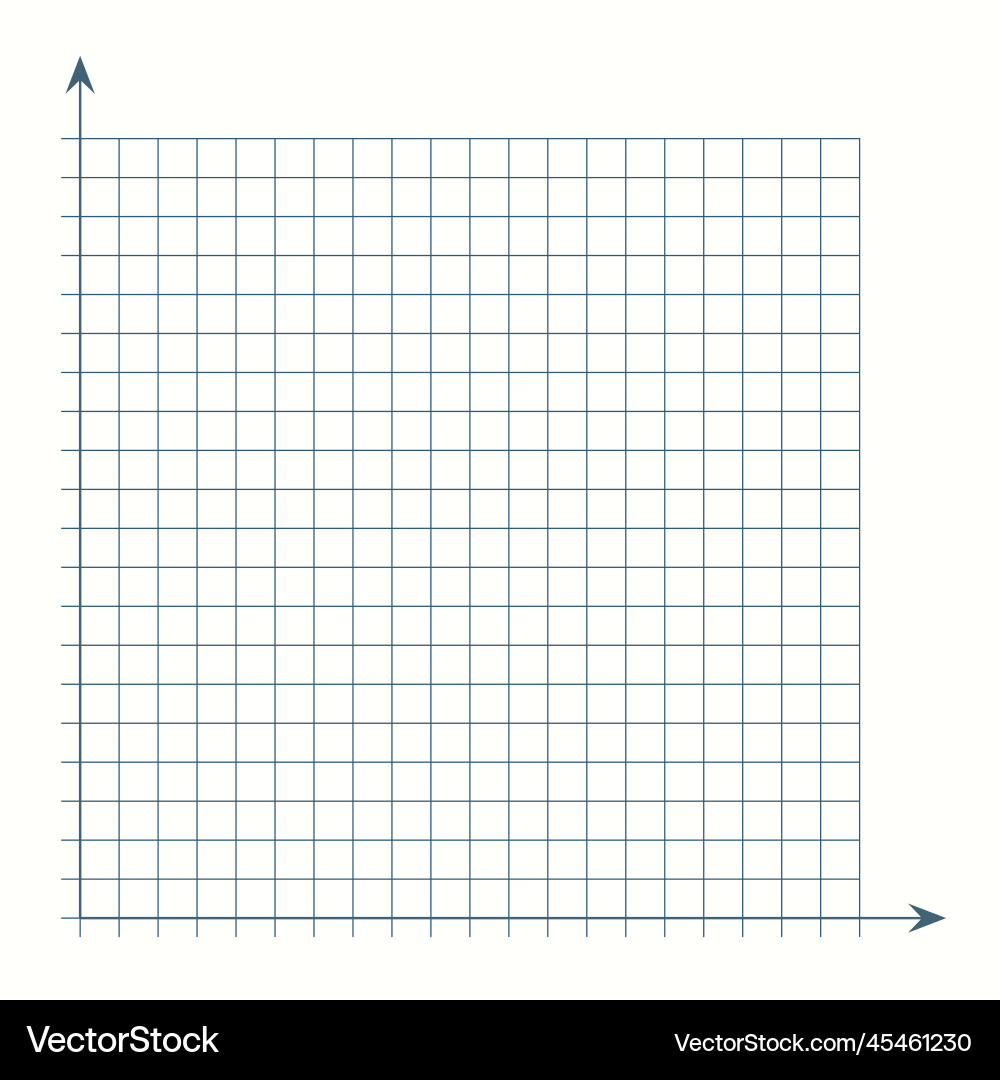 Grid paper mathematical graph cartesian Grid paper mathematical graph cartesian vector image