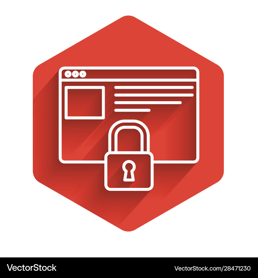 Secure Website HTTPS SSL Icon vector image