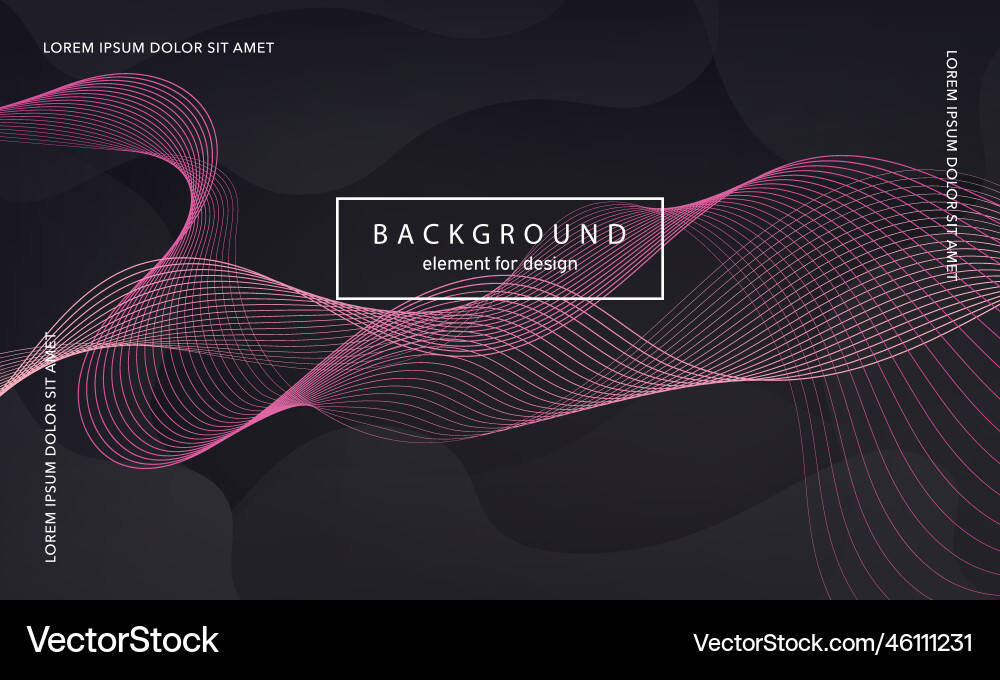 Abstract background wave element for design Abstract background wave element for design Vector Image