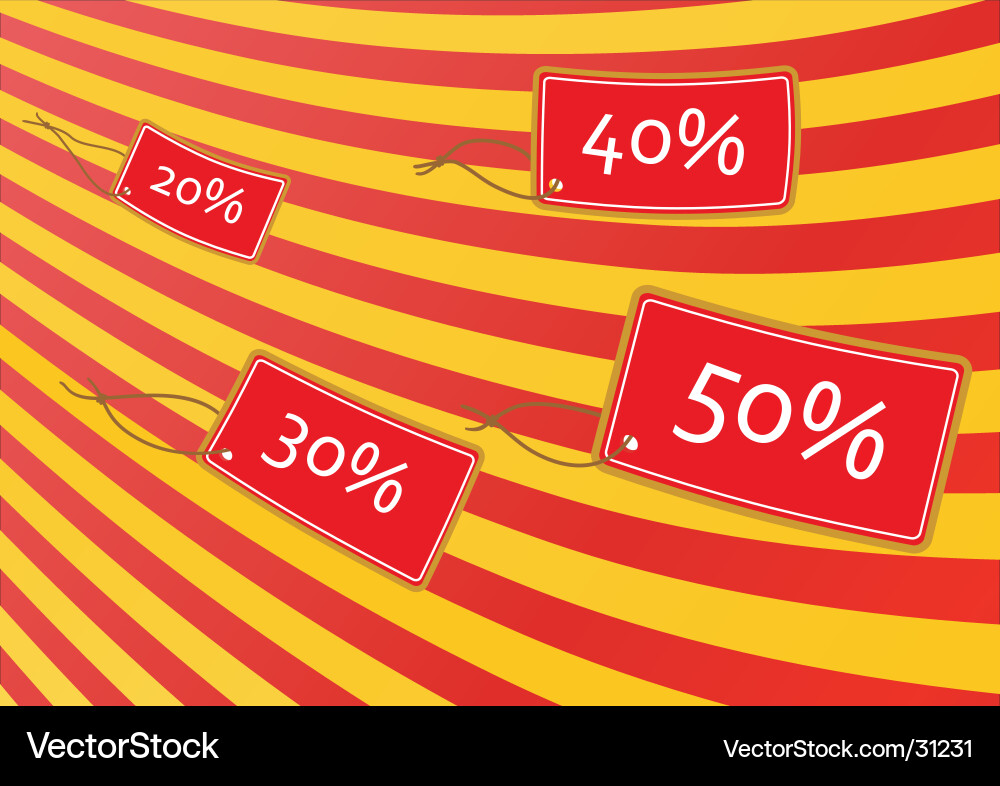 Abstract background with labels vector image