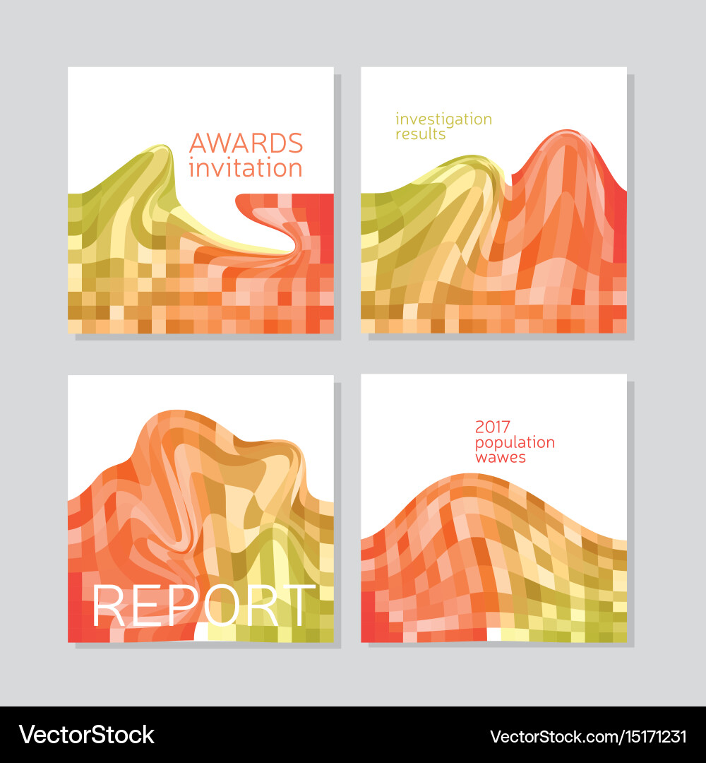 Abstract color design element Vector Image