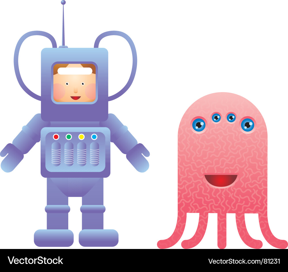 Friend next door Vector Image