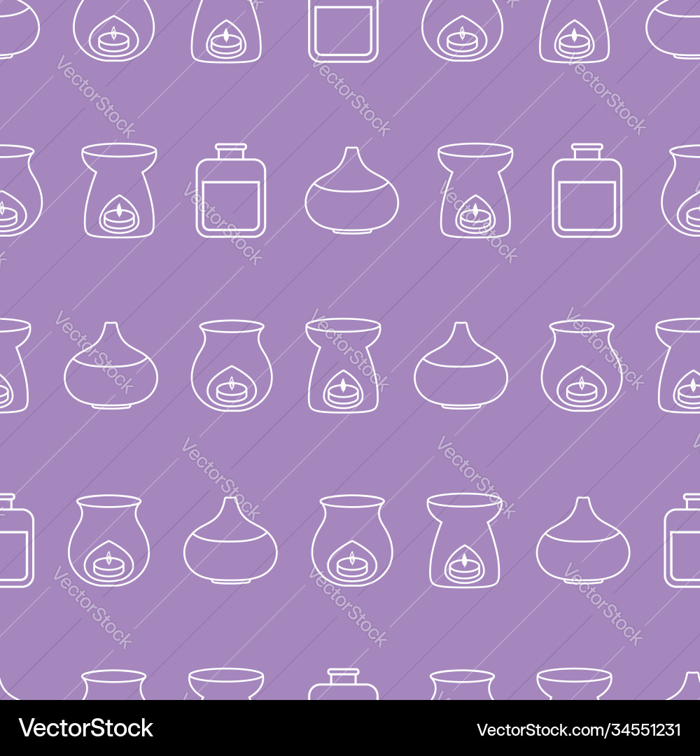 Horizontal striped pattern scent diffusers Vector Image