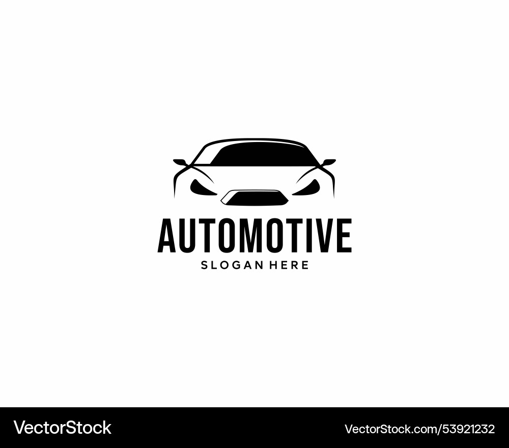 Premium Auto Garage Konzept Logo Design Premium Auto Garage Konzept Logo Design vektorbild