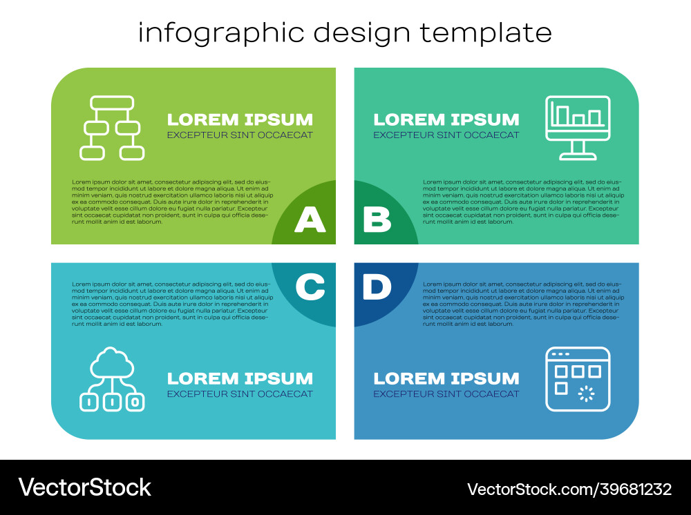 Set line cloud technology data transfer hierarchy Set line cloud technology data transfer hierarchy vector image