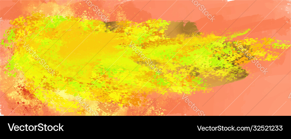 Abstract Acrylic Painting Background Vector Image