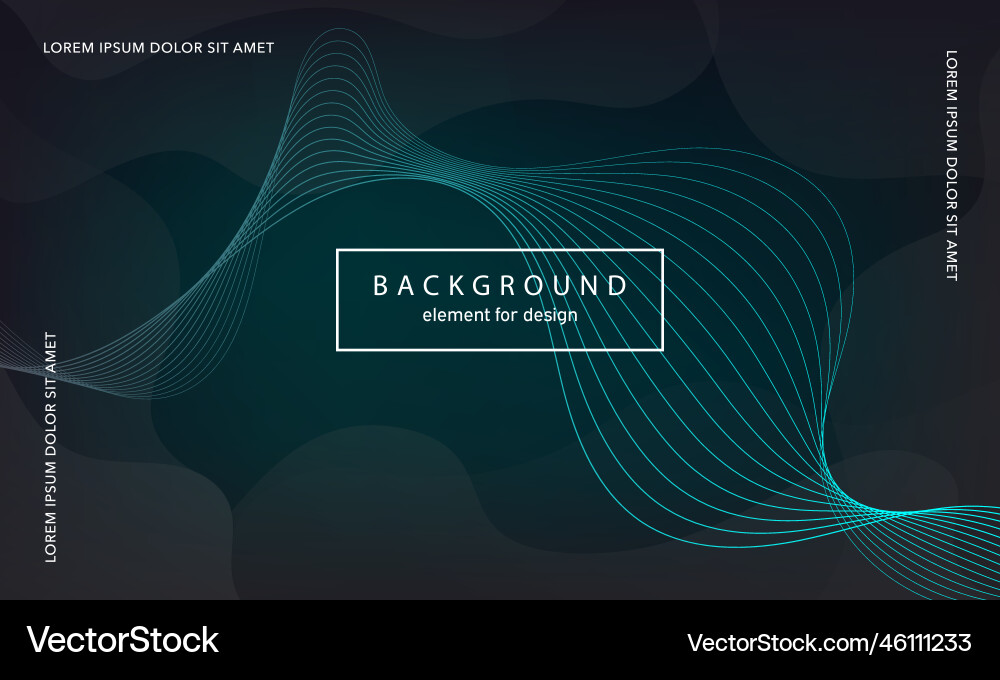 Abstract background wave element for design Abstract background wave element for design vector image