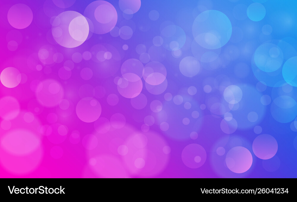 Abstract Bokeh Lights Background vector image