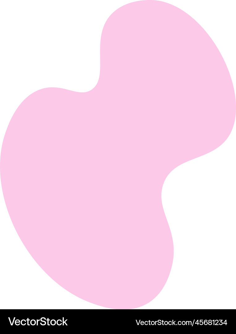 Abstract shape design element Vector Image