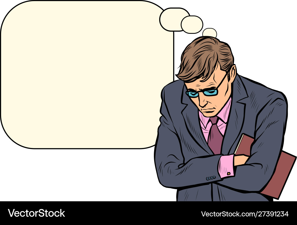 Traurige Unternehmerversagen Stress bei der Arbeit Traurige Unternehmerversagen Stress bei der Arbeit vektorbild