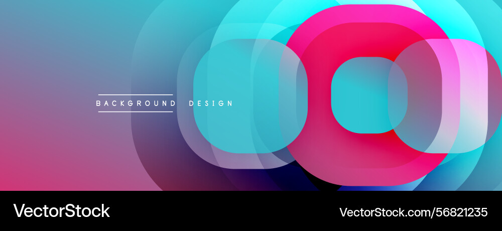 Abstract colorful layers create dynamic circular Abstract colorful layers create dynamic circular Vector Image