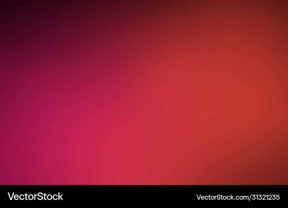 Abstract dark red blurred gradient background Vector Image