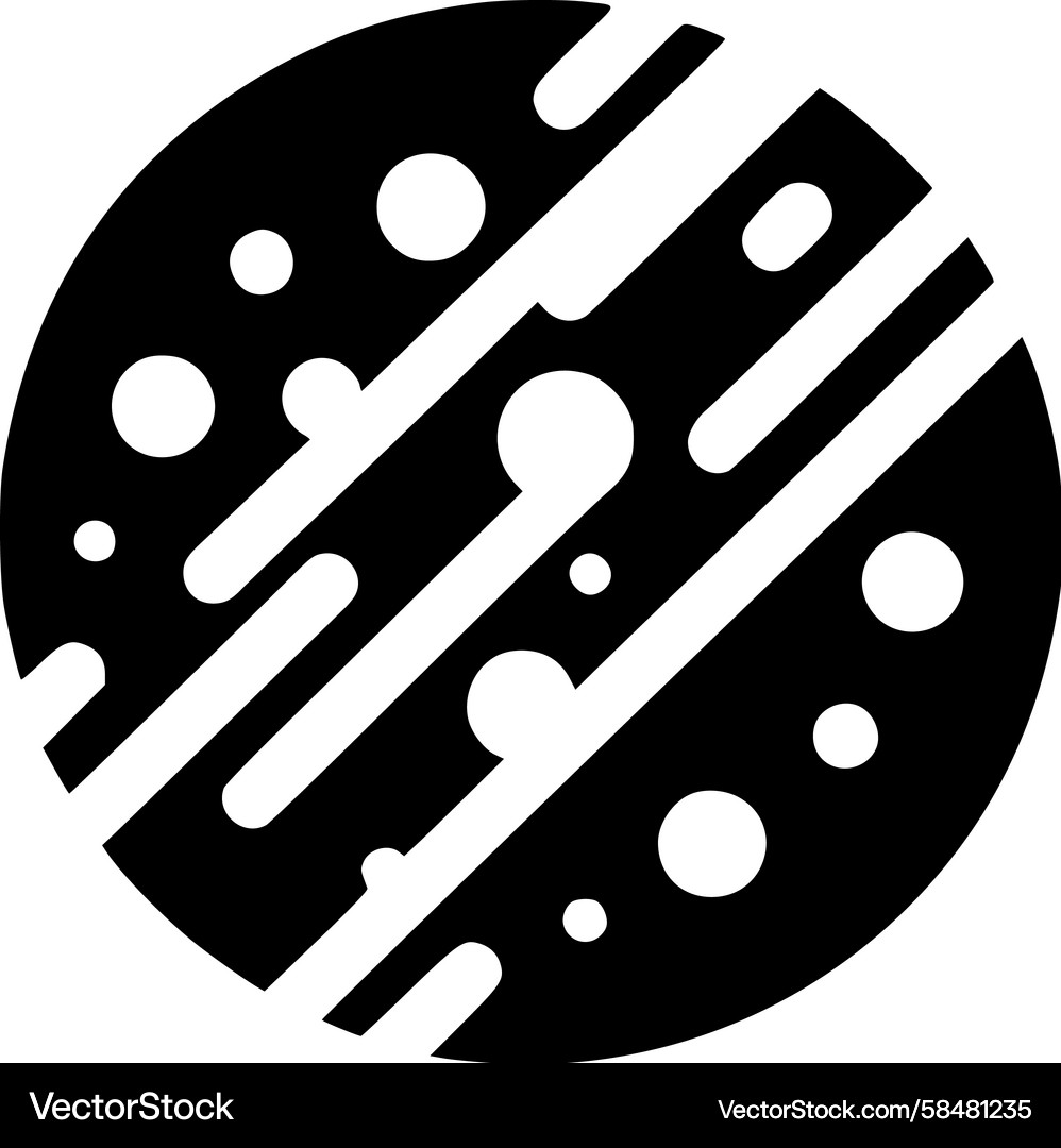 Dynamic Circular Dot Pattern Vector Image