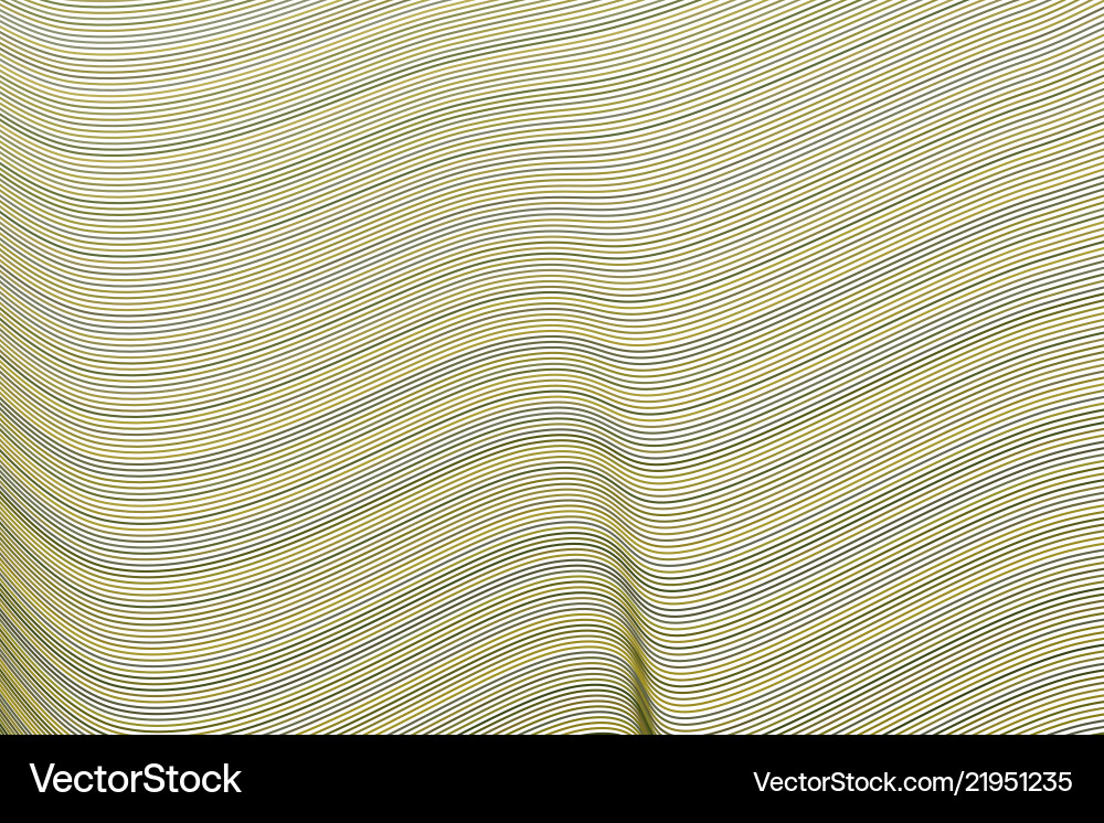 Shape of line curve wave abstract geometric vector image