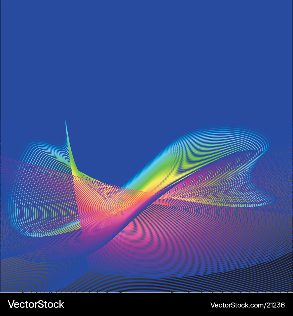 Dynamic Fluid Abstract Background Vector Image