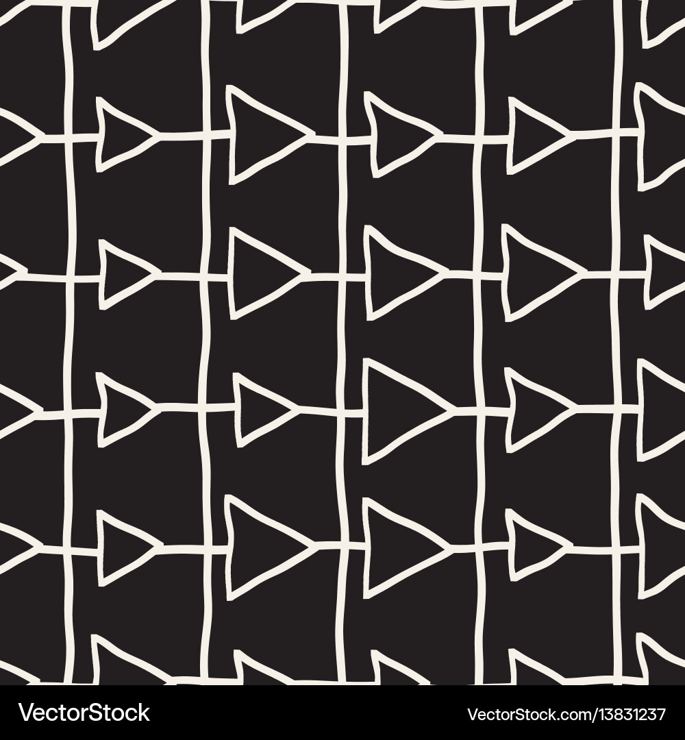 Abstract Monochrome Pattern Vector Image