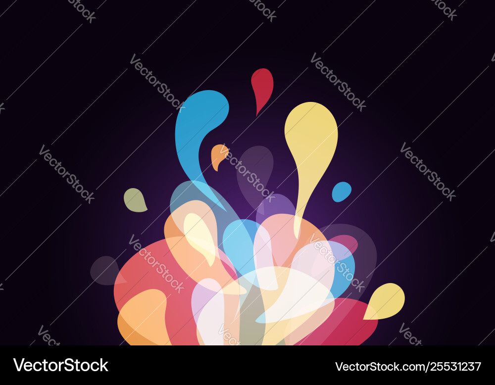 Amorphous abstract background formless design Amorphous abstract background formless design Vector Image