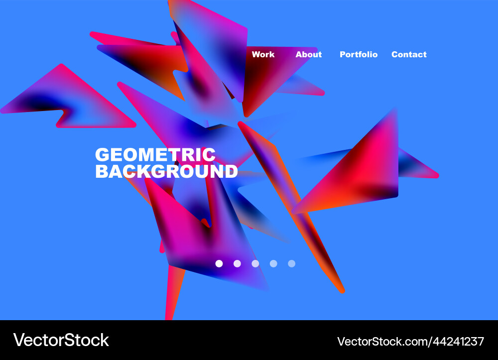 Shards shape composition abstract background web Shards shape composition abstract background web vector image