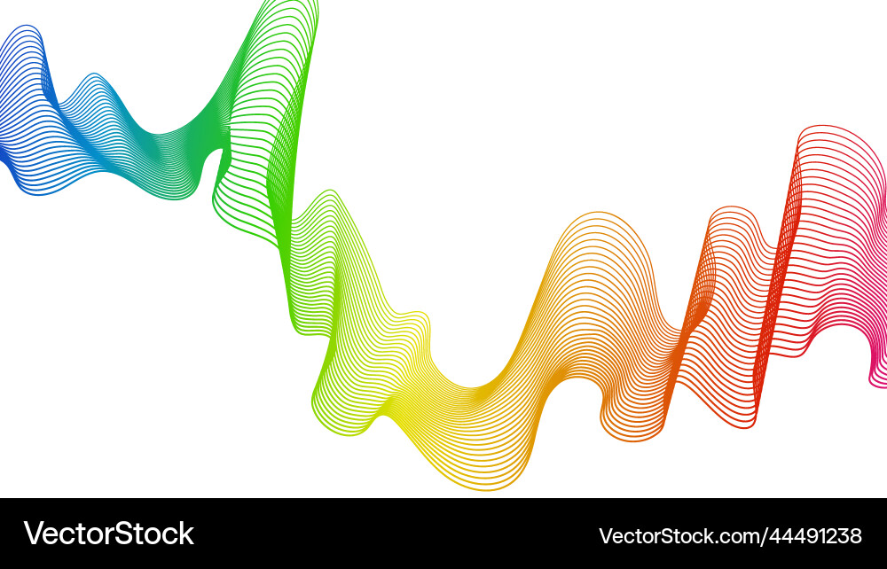 Abstract backdrop with wave gradient lines Abstract backdrop with wave gradient lines vector image