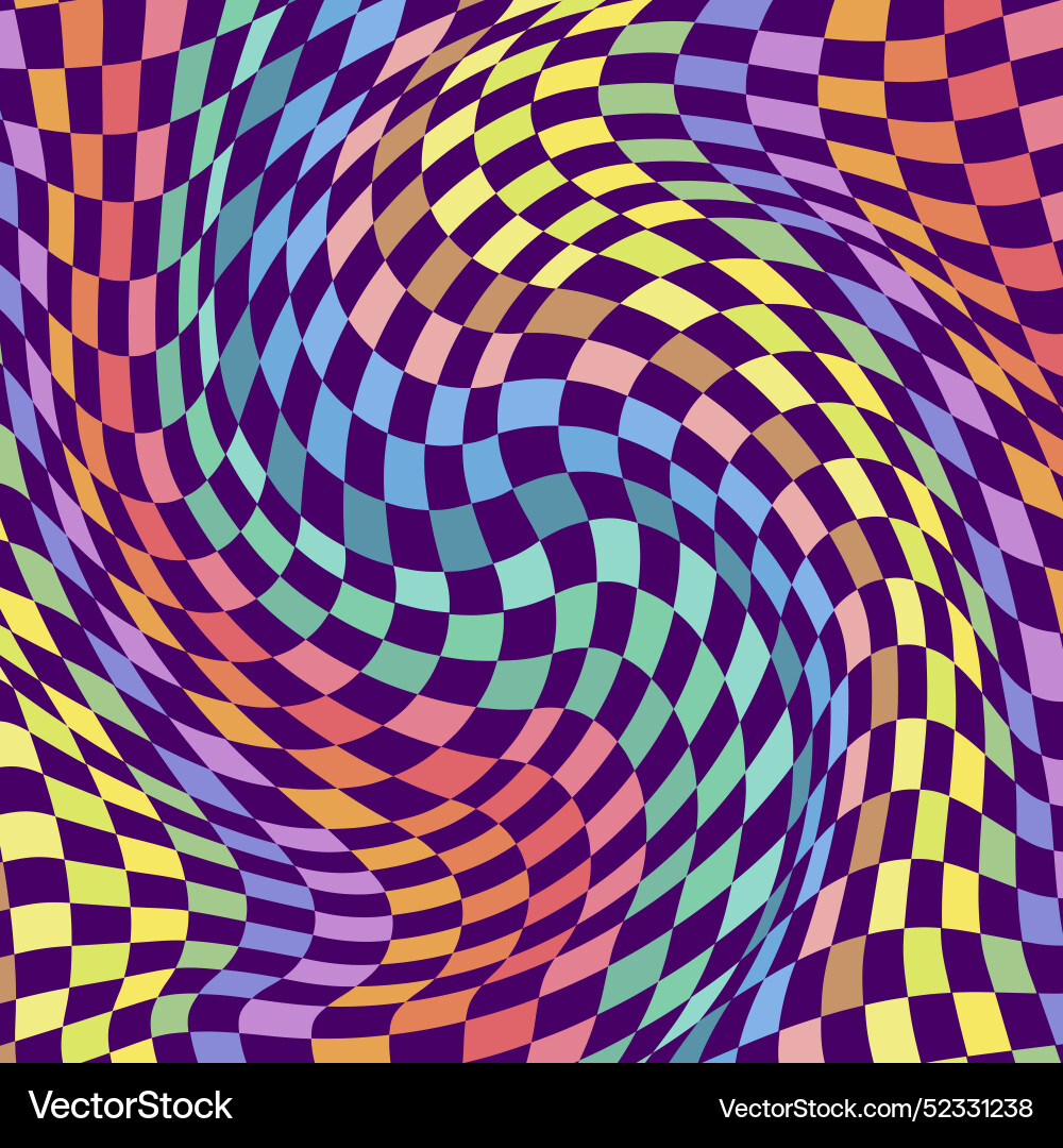 Flat design checkerboard pattern Vector Image