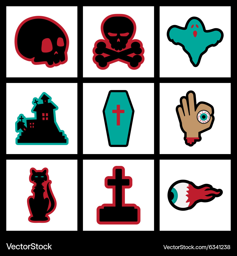 Flat with shadow concept and mobile application Vector Image